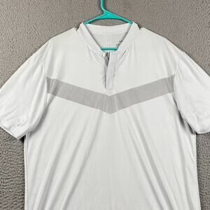 Performance Nike Golf Tiger Woods Dri-FIT Blade Polo Shirt Medium BV0501